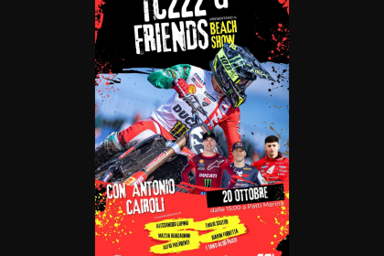 Tony Cairoli organizza Beach Show TC222 & Friends- Patti